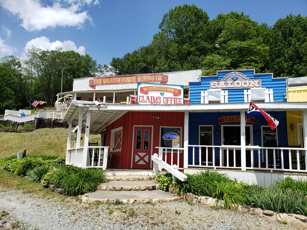 Mining for gems at the Greater Foscoe Mining Company in Boone NC