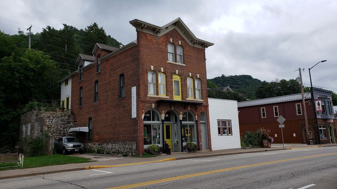 Historical buildings in Alma, Wisconsin