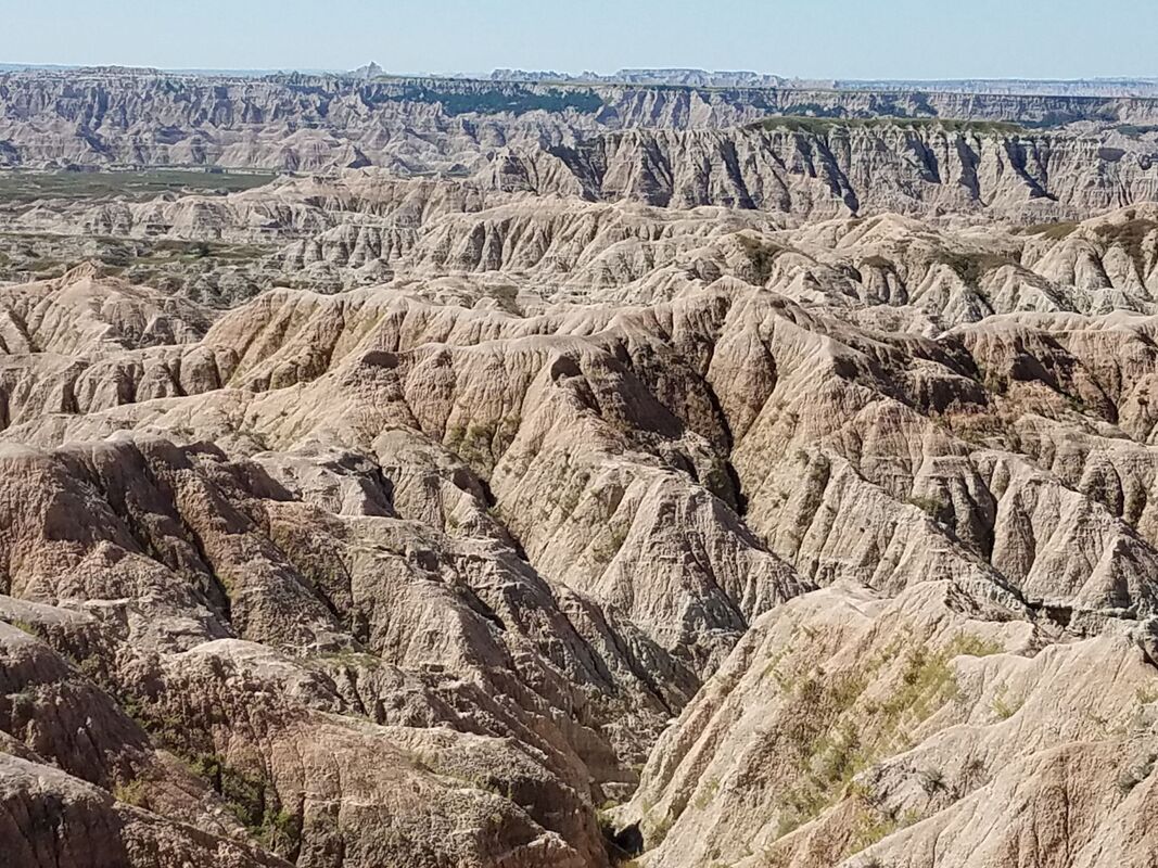 Badlands National Park in Interior, South Dakota