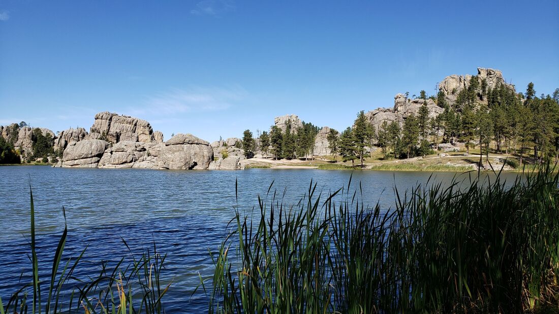 Sylvan Lake in Custer State Park in Custer, South Dakota