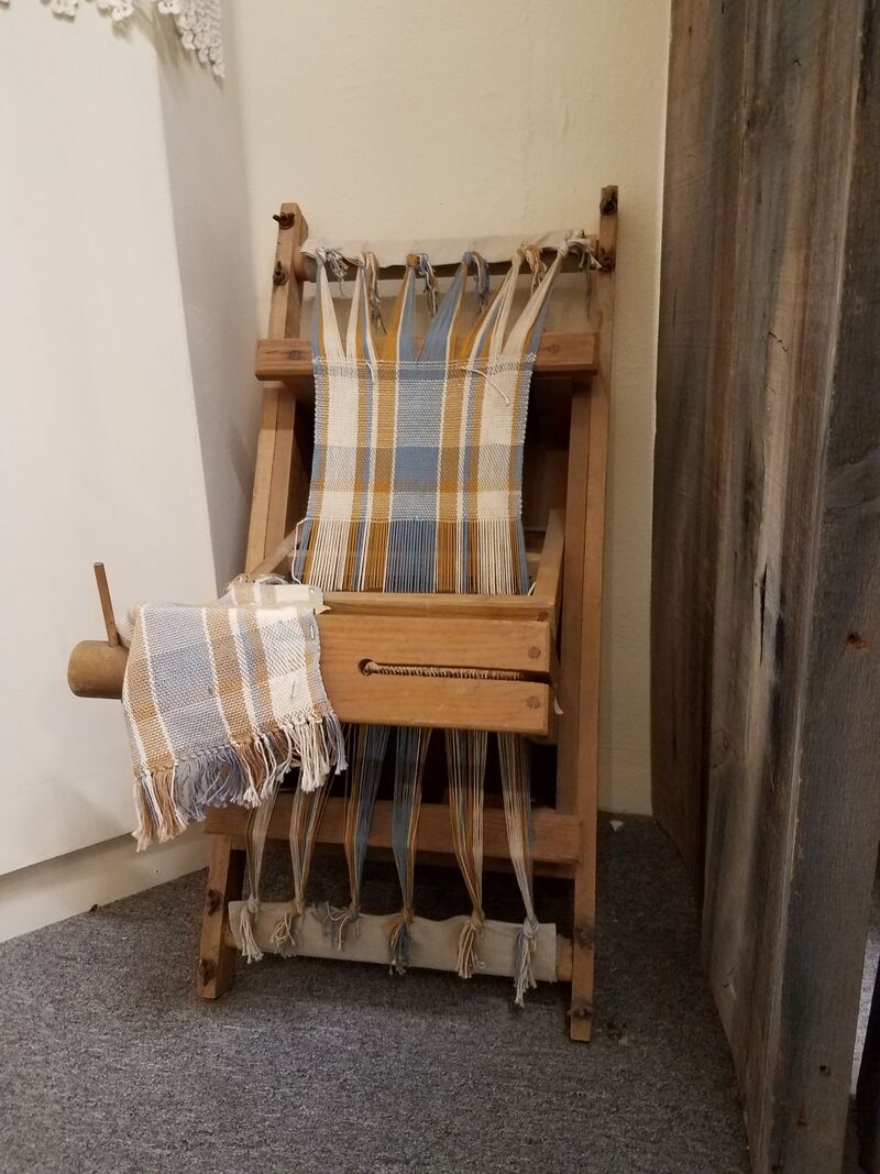 Awesome mini loom at Geronimo Springs Museum in Truth or Consequences, New Mexico