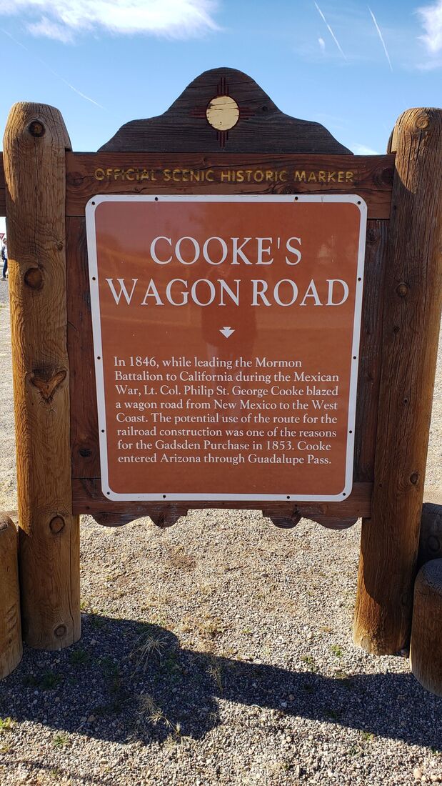 Cooke's Wagon Road - a little education in western New Mexico