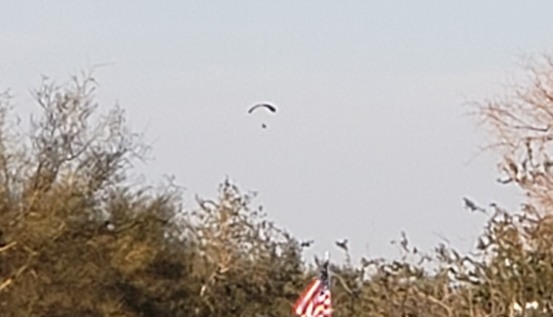 Parasailing in Quartzsite, Arizona