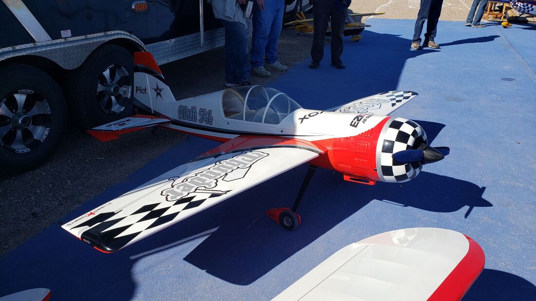 Huge RC Airplane at the RC Air Show in Quartzsite, Arizona