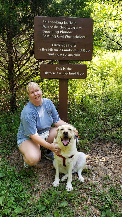 We all hiked to the Historic Cumberland Gap in Tennessee